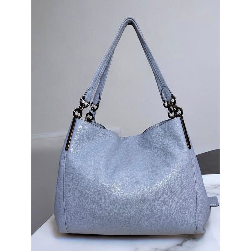 Coach 73545 Dalton 31 Leather Shoulder Bag - Picture 2 of 12